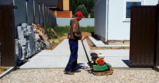 Устройство въезда на участок Чехов, цена от 51220 руб.